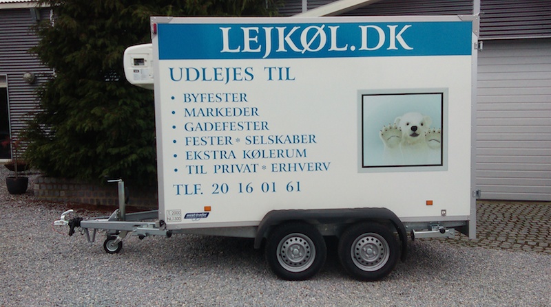 Lej en køletrailer